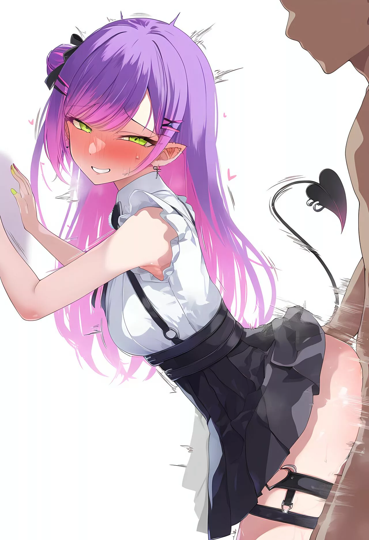 こういうのに慣れてるかと言えばそうでもない常闇トワ様がハメられて赤面する♡