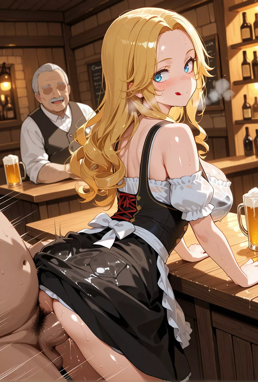 ビール奢ったディアンドル娘がHさせてくれるというので遠慮なく♡