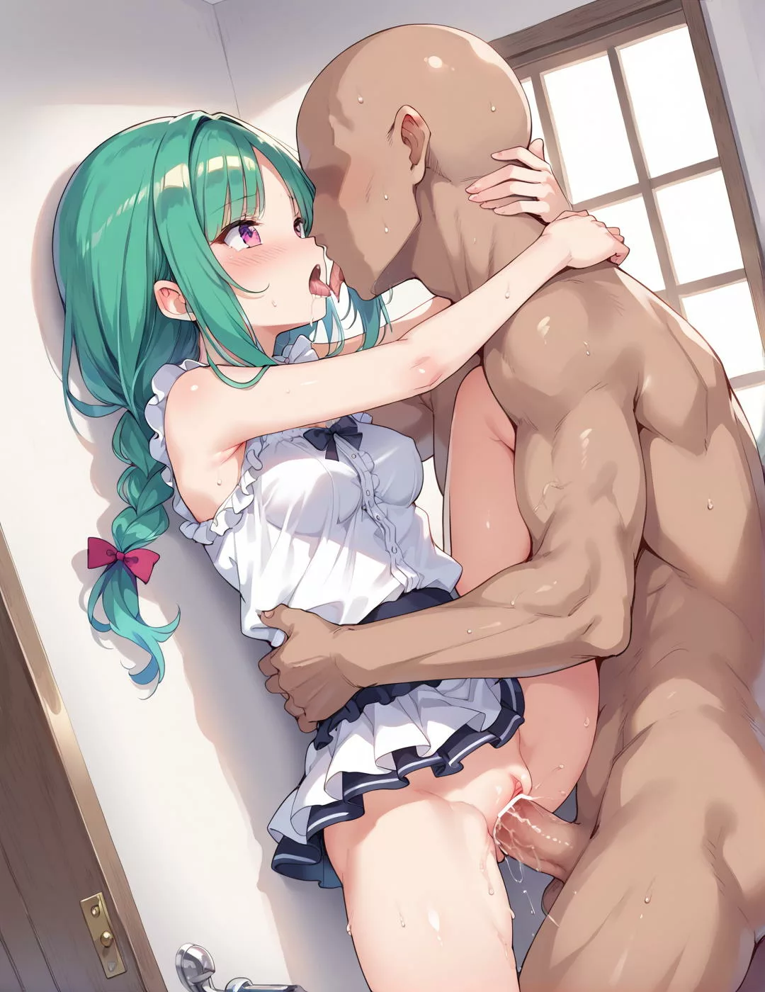 親の目を盗んで預かってる親戚娘と隠姦する♡