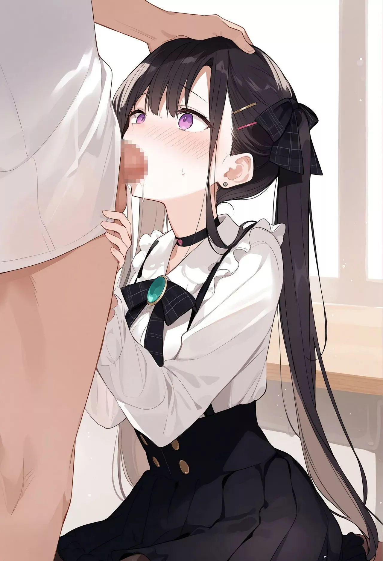 男性免疫のない女子校出身娘が男根をイラマさせる！